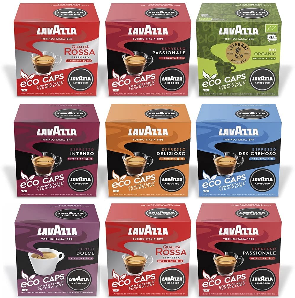 Lavazza shop coffee pods